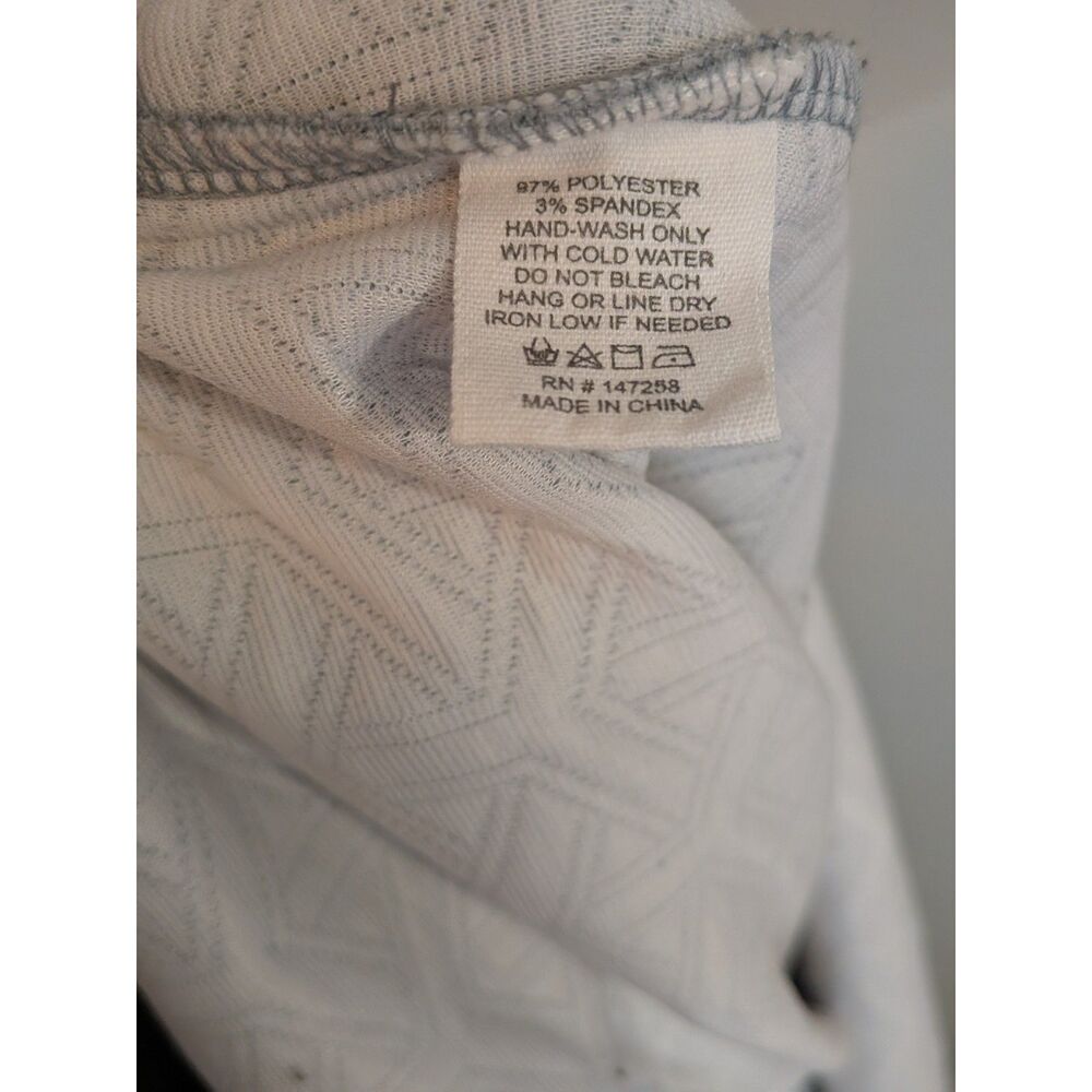 Simply Southern Gray Knit Pullover Sweater Large V-Neck Pearl Rhinestone Buttons - Picture 10 of 10